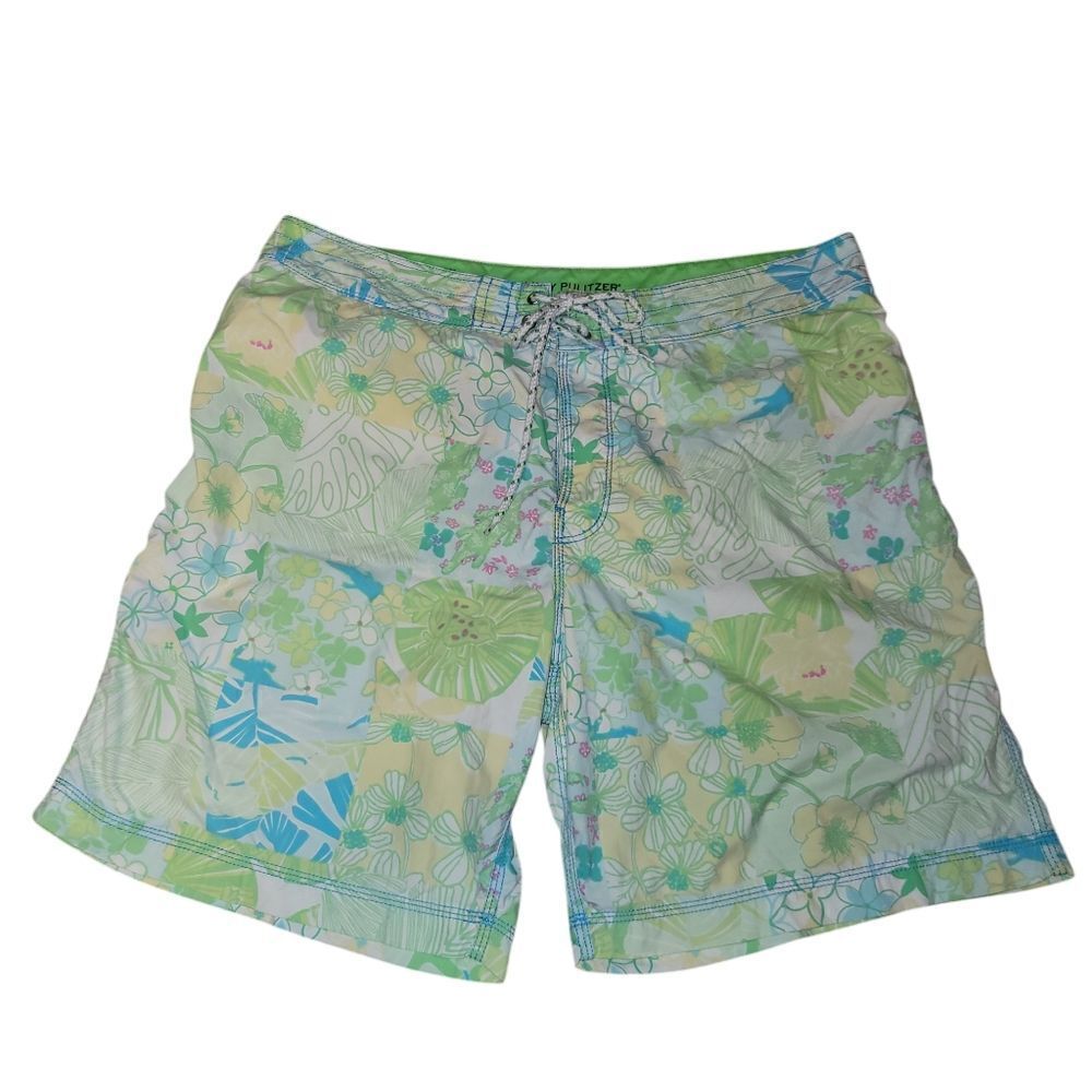 LILLY PULITZER MEN'S STUFF SURFER TRUNK SIZE 36. ^